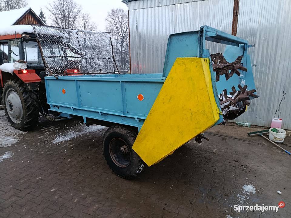 Rozrzutnik obornika 25 t polski mały transport małopolskie Limanowa