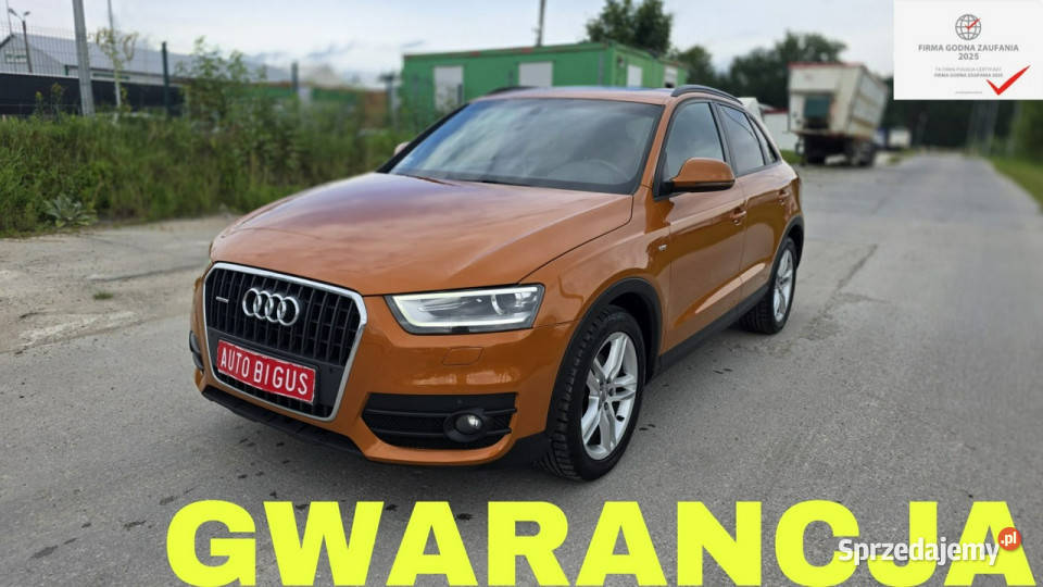 Audi Q3 bixenon ledy navi S line quattro wspomaganie kierownicy pomorskie Lębork