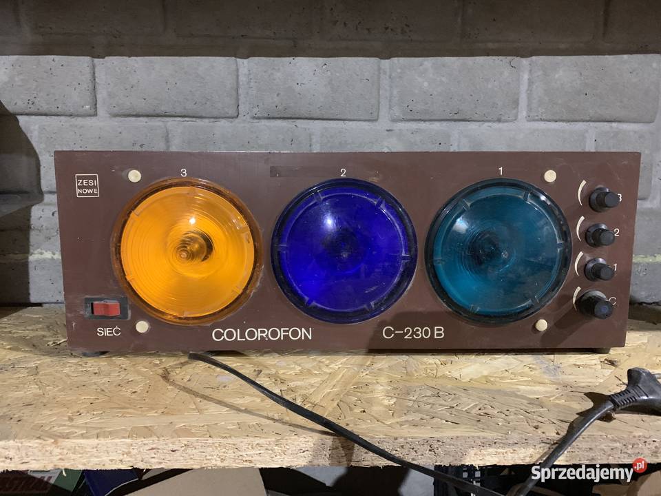 Kolorofon PRL wielkopolskie Poznań