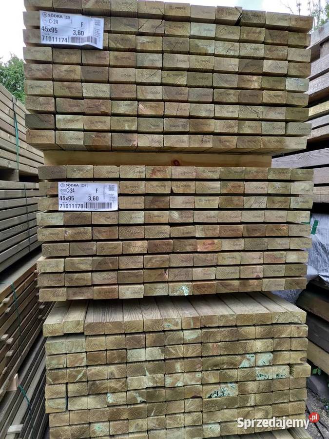 Impregnowane drewno konstrukcyjne KL c24 Czapielsk