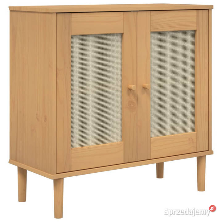 Szafka SENJA imitacja rattanu brązowa 80x35x80 Warszawa sprzedam