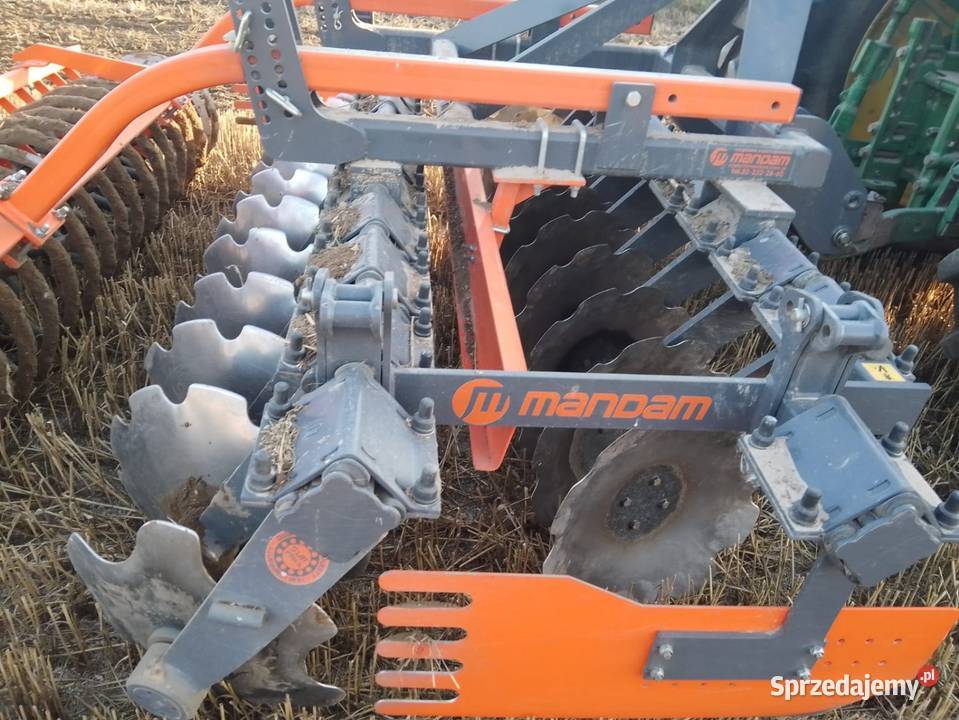 Brona talerzowa talerzówka mandam 3m Korfantów