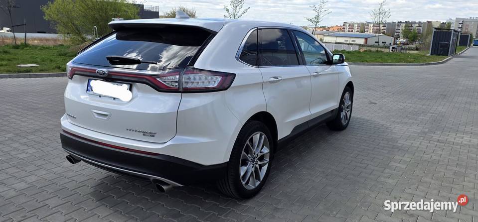 Ford EDGE 20 benzynaLPG 2018r Titanium biała 2000cm3 lubelskie