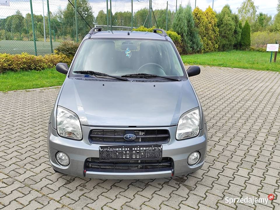 Subaru G3XJusty 4x4 13 benzyna z Niemiec Justy Królewiec