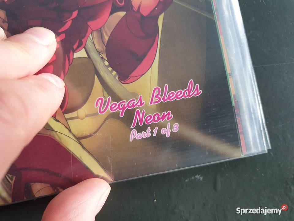 The Invincible IronMan Vegas Bleeds Neon Marvel Gdynia