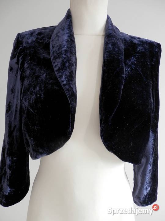 Marynarka Deni Cler Bolerko Narzutka Jedwabna Łomża