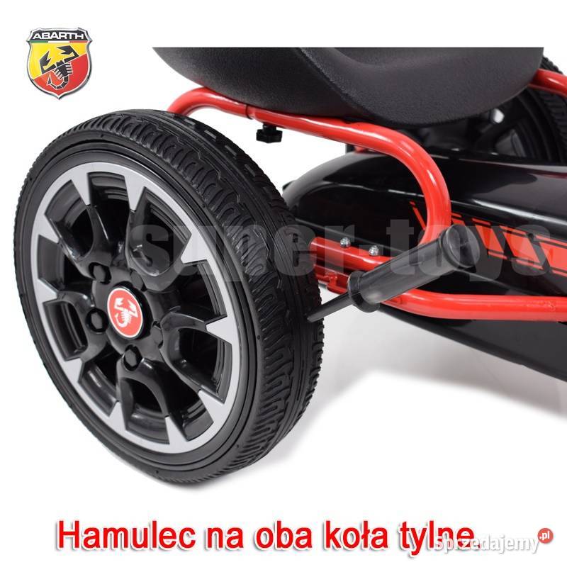 WIELKI LICENCJONOWANY GOKART FIAT ABARTH KOŁA Pojazdy elektryczne i spalinowe kujawsko-pomorskie Toruń