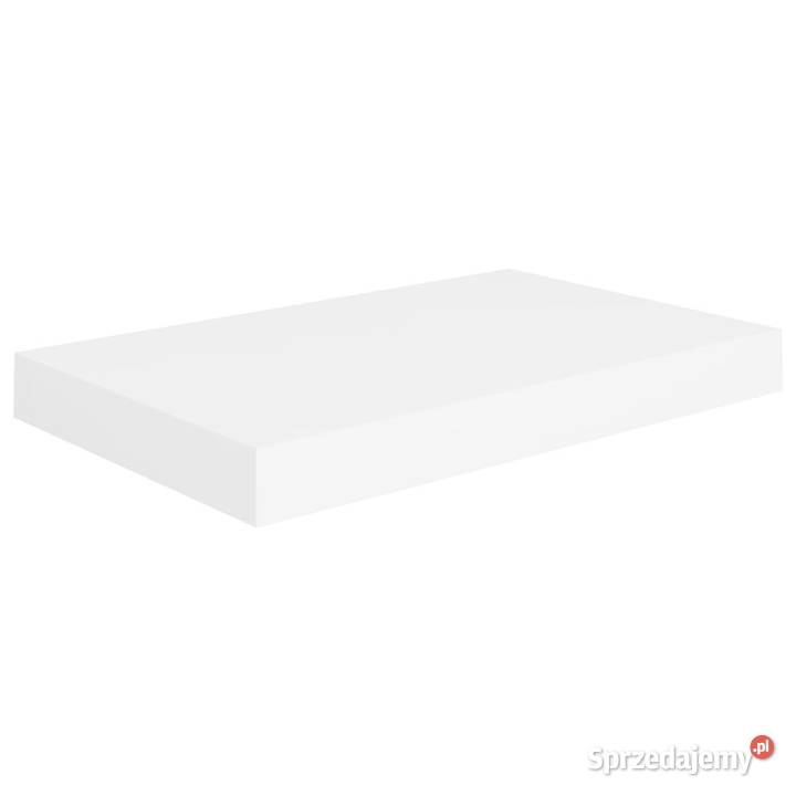 Półka ścienna biała 40 x 23 x 38 MDF WM323805 Warszawa