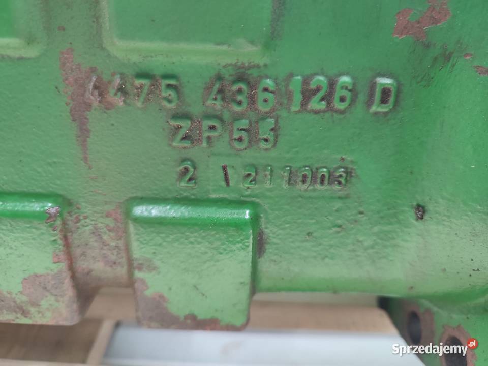 Pochwa mostu 4475436126 JOHN DEERE 3400 Części maszyn i innych pojazdów