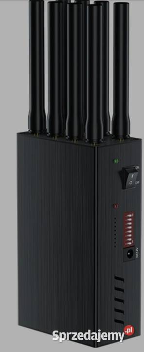 zagłuszarka 2G 3G 4G 5G 58G WIFI VHF UHF GSM LTE Dąbrowa