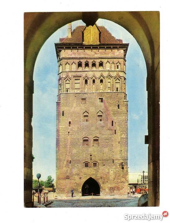 GDAŃSK WIEŻA WIĘZIENNA POCZTÓWKA Pocztówki i karty telefoniczne Krynki