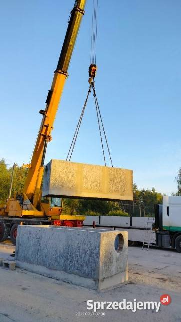 zbiornik na wodę komora prefabrykowana V27m3 Zawiercie