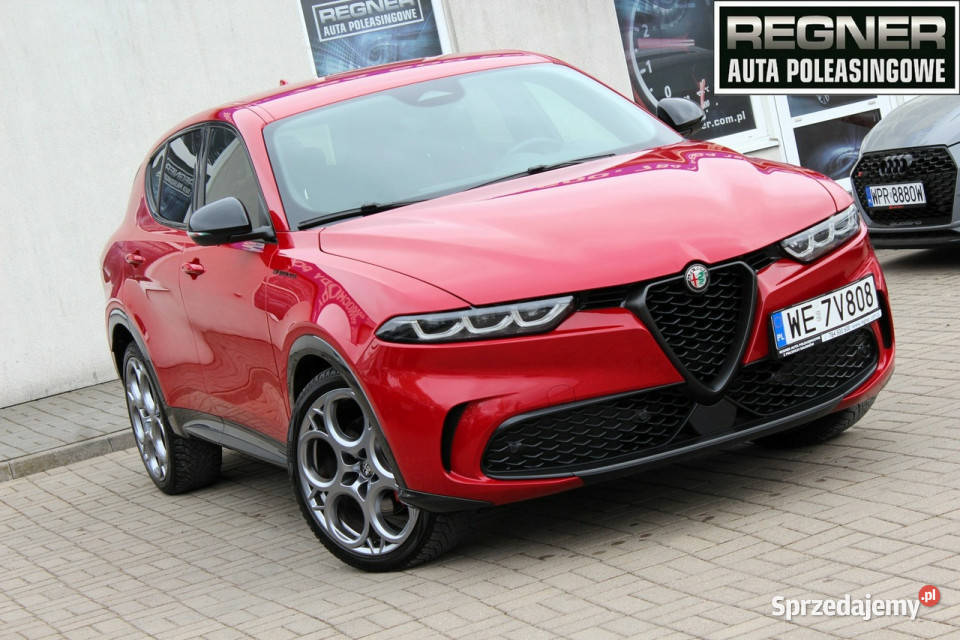 Alfa Romeo Tonale SalonPL FV23 ElKlapa podgrzewane fotele Tonale mazowieckie Sokołów