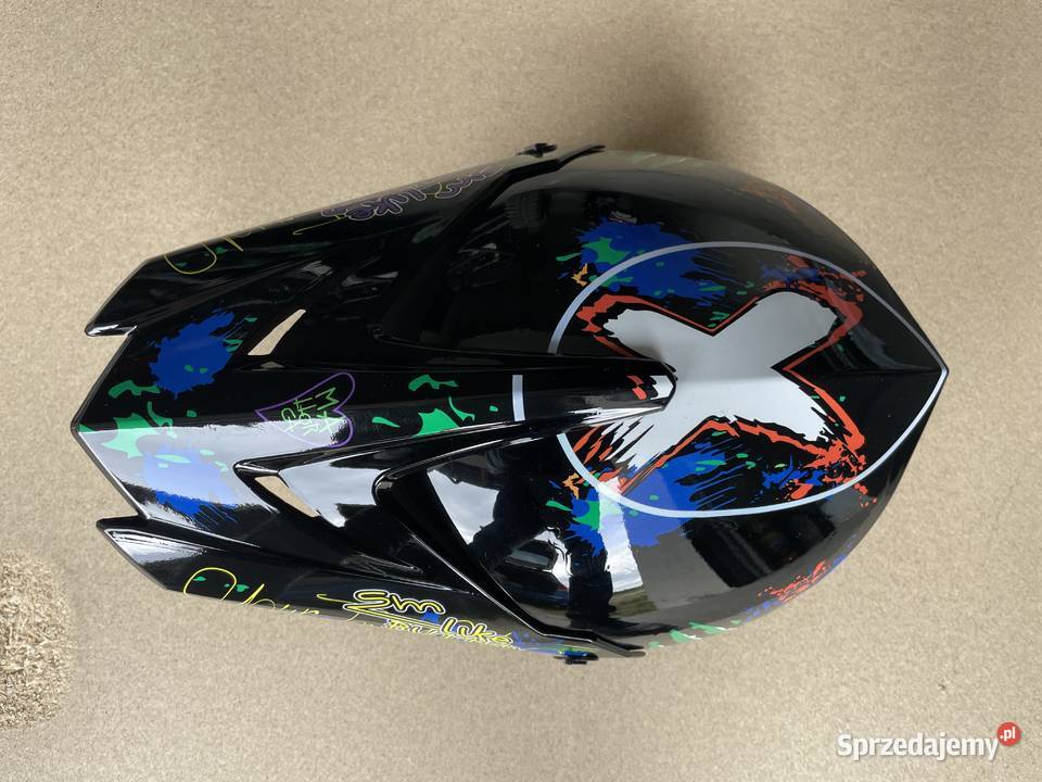 Kask motocyklowy enduro cros off road nowy XL Jelcz-Laskowice