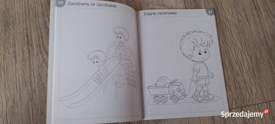 Kolorowanka Zabawy Pokoloruj sprzedam