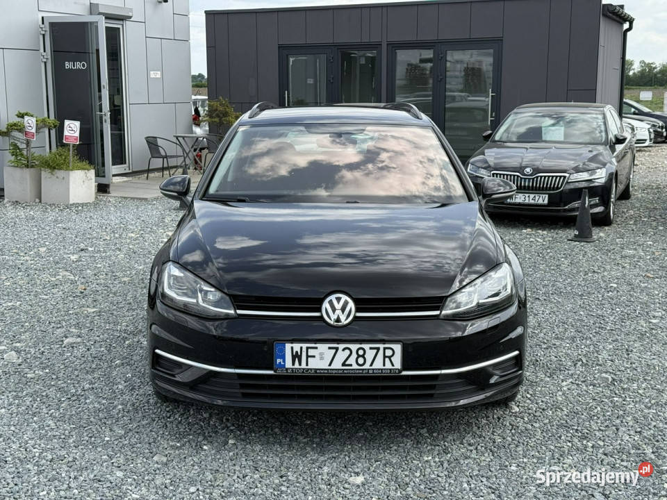 Volkswagen Golf 16 TDi DSG Comfortline 2018r elektrochrom. lusterka boczne Wojkowice sprzedam