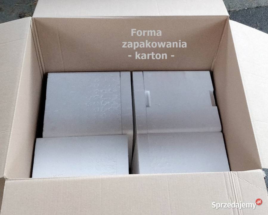 Pudełko styropianowe 30x30x32 4 scianka 115 Mokra Lewa