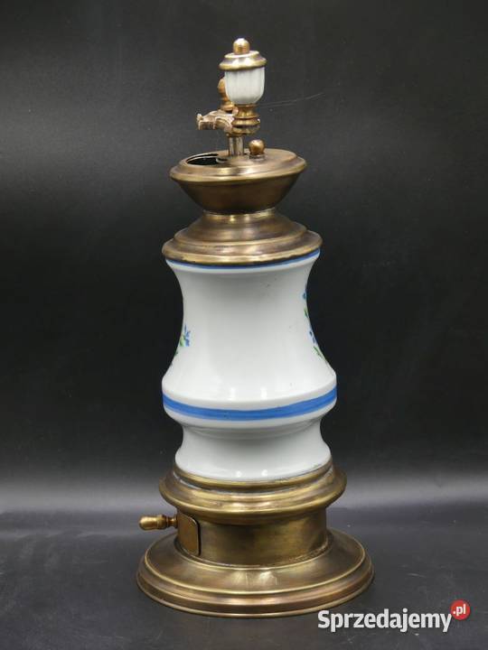 Duży niespotykany młynek do kawy sygnowany wielkopolskie Poznań