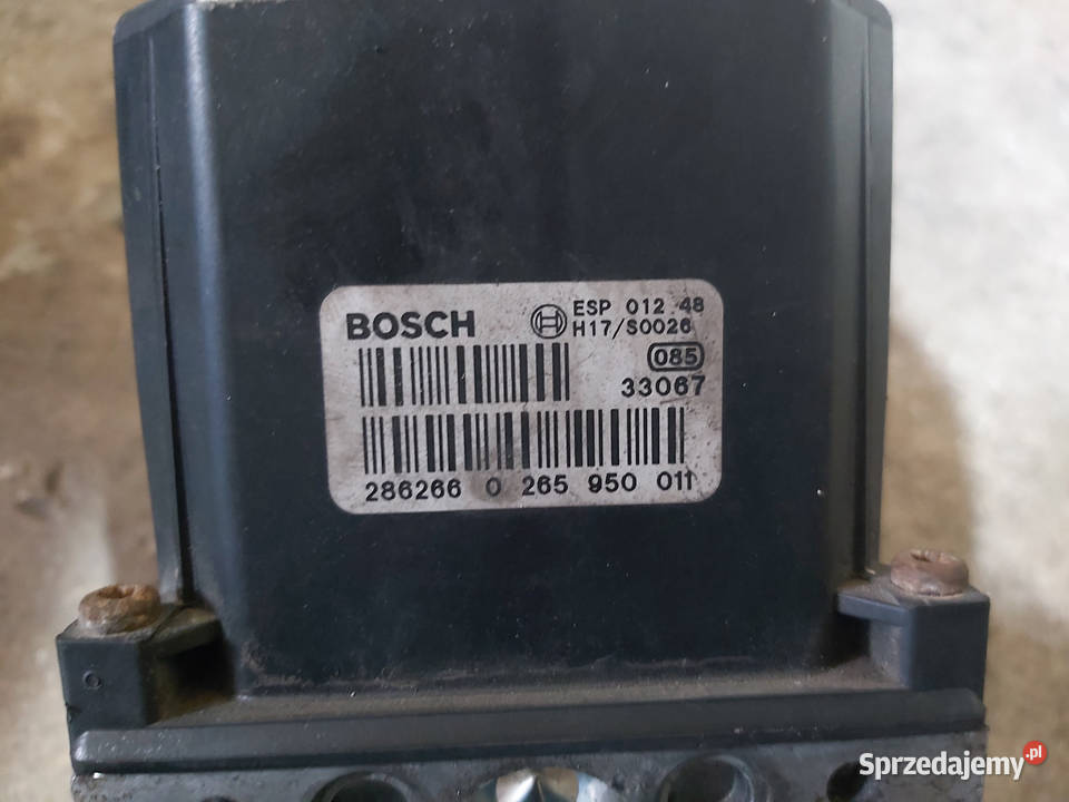 Pompa ABS AUDI A4 B6 8E0614517 0265950011 osobowe Kamienna Góra