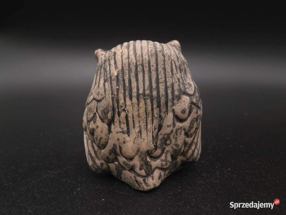 Ceramiczna figurka sowa Raszków