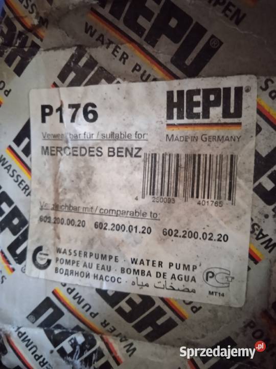 Zastosowanie Mercedes Silnik OM601 23 OM0602 29 dostawcze Zawieszenie silnika Ozorków