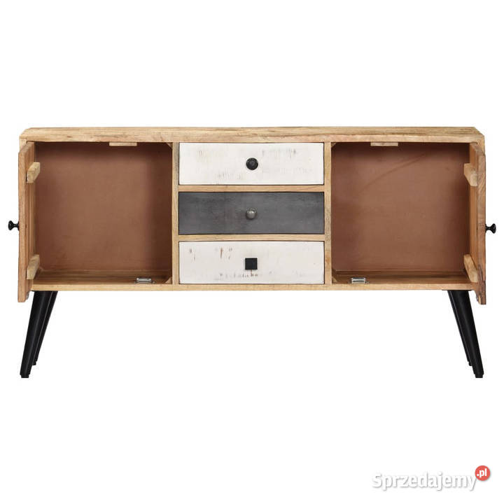 Szafka 118 x 30 x 62 lite drewno mango WM282877 Warszawa sprzedam