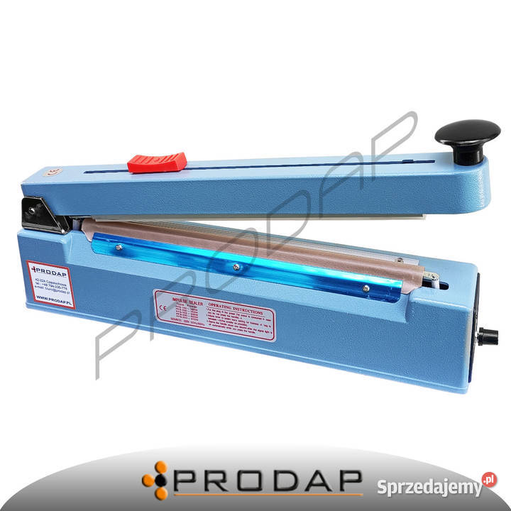Zgrzewarka z nożem środkowym 30 do folii worków Produkcja Częstochowa