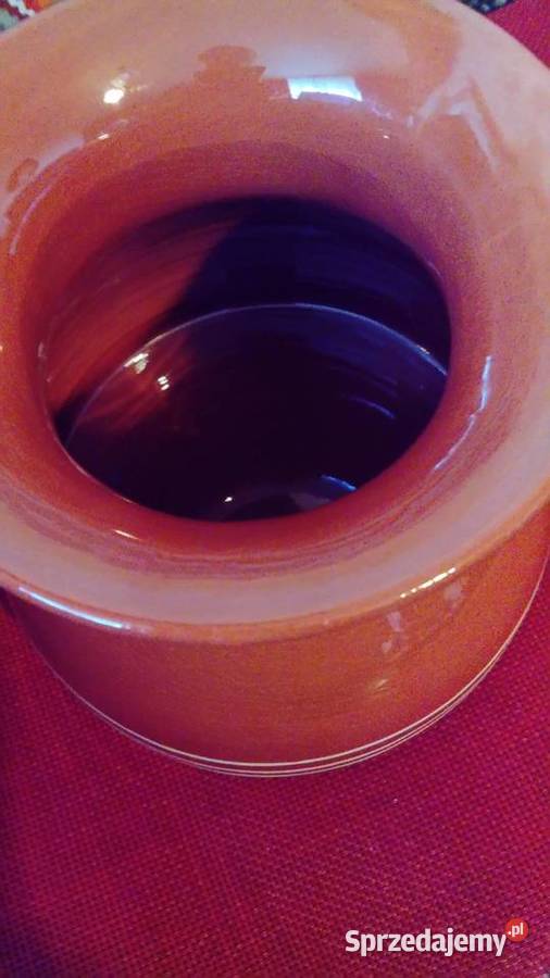 Piękny brązowy dzban Warszawa