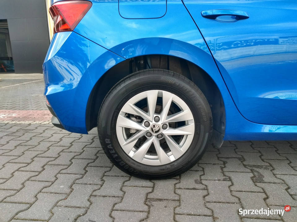 koda Fabia 10 TSI 110 kamera tempomat led Tychy