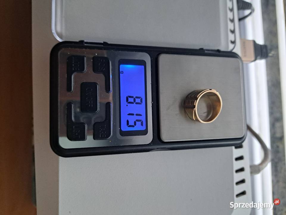 Złoty sygnet atlantów duży 8g Wisła sprzedam