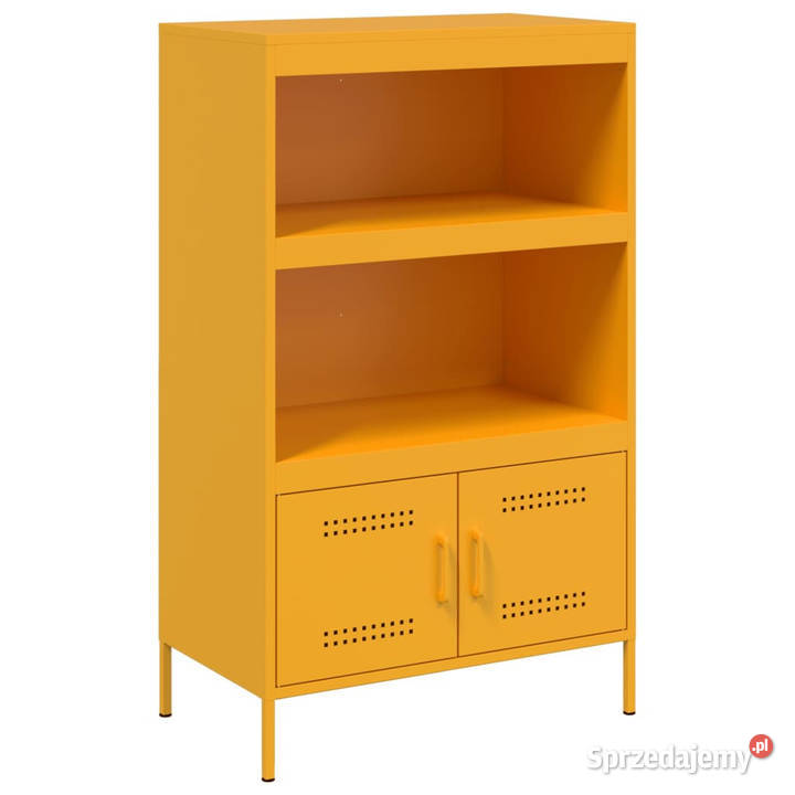 Szafka musztardowa 68x39x113 stalowa WM842973 Warszawa