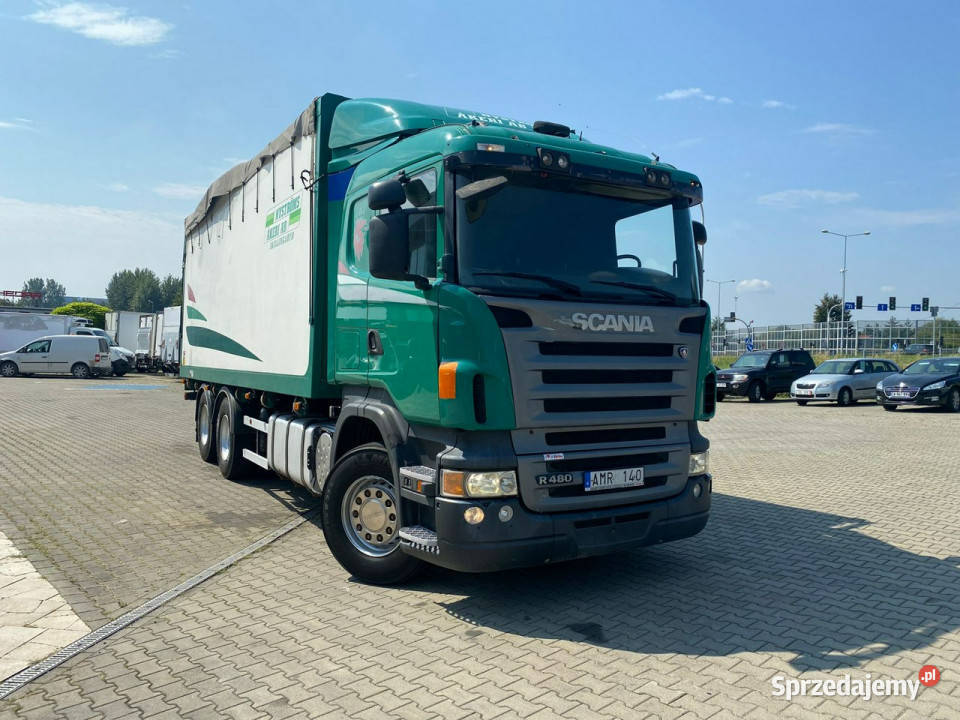 Scania R480 Wywrotka boczna zbozówka mat sypkie wspomaganie kierownicy śląskie Łaziska Górne