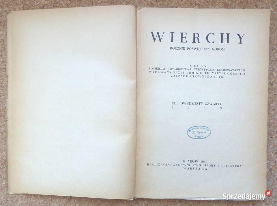 G Wierchy rocznik 24 1955 Warszawa sprzedam