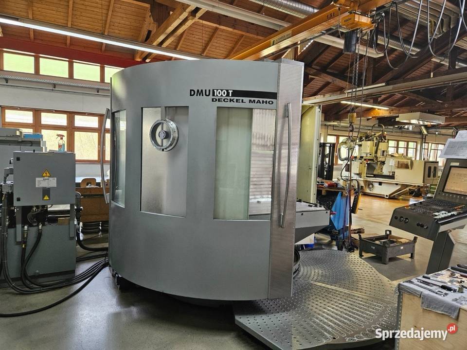 DMG DMC 100T 2003 pionowe centrum obróbcze CNC z Warszawa sprzedam