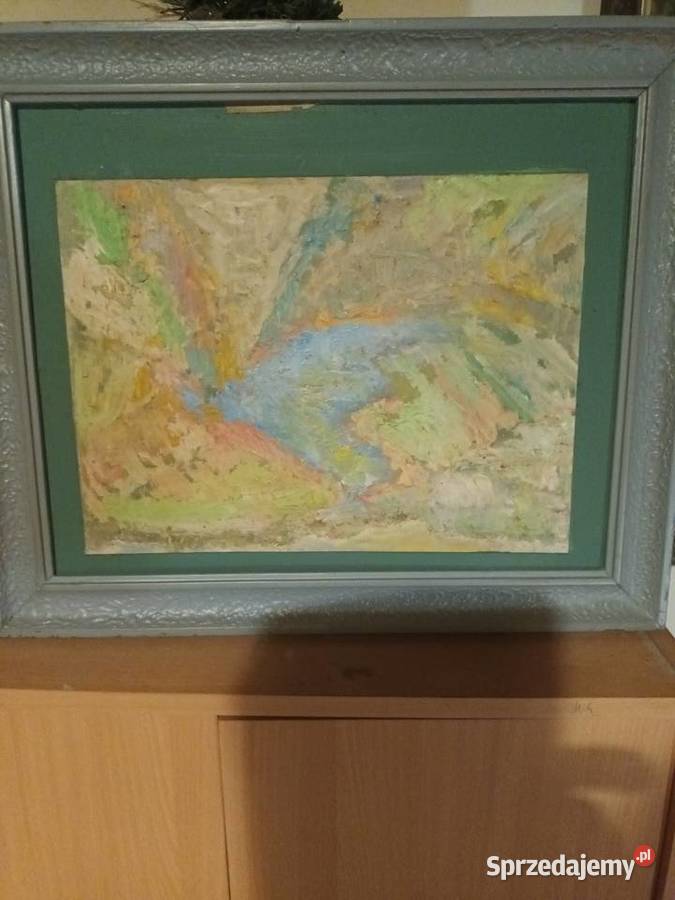 Jezioro wśród piasków Malarstwo Bielsko-Biała sprzedam