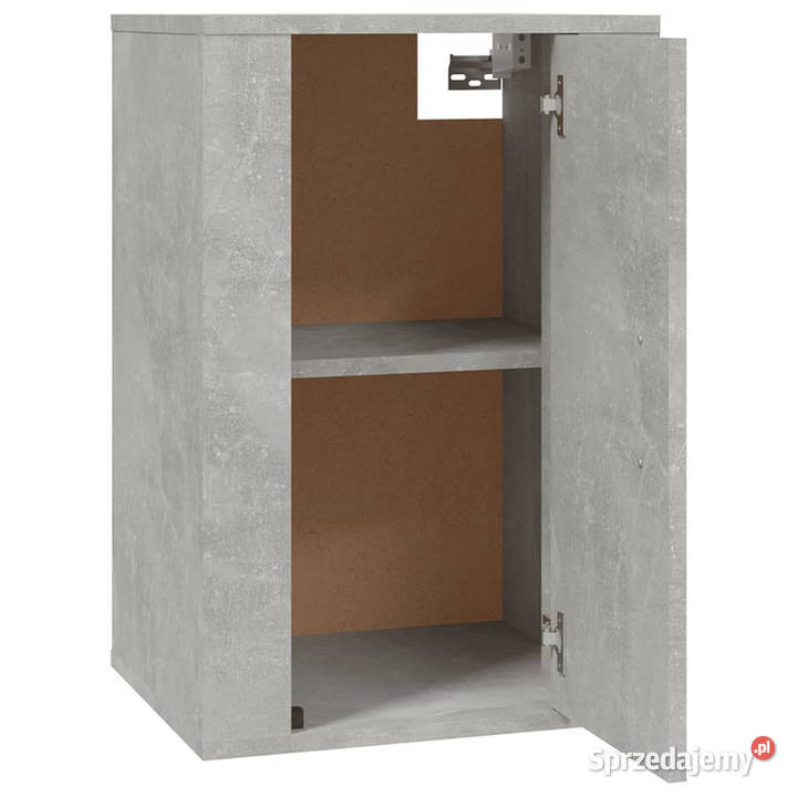 Wiszące szafki TV 2 szarość betonu 40x345x60 Warszawa