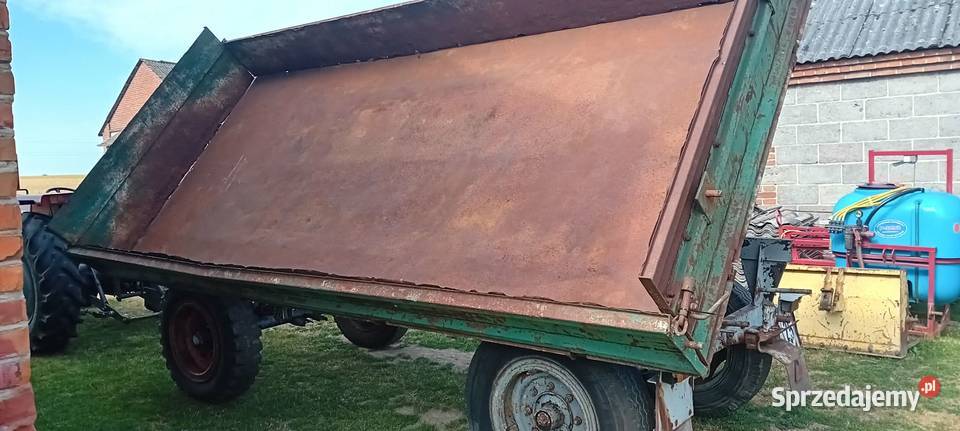 Przyczepa wywrotka 6t nieuszkodzony Zamość