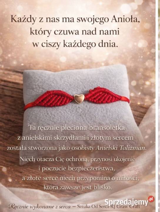 Bransoletka Anielska Poznań sprzedam