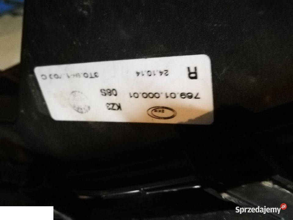 Skoda Superb II lift 2012 Halogen lubelskie Kozubszczyzna