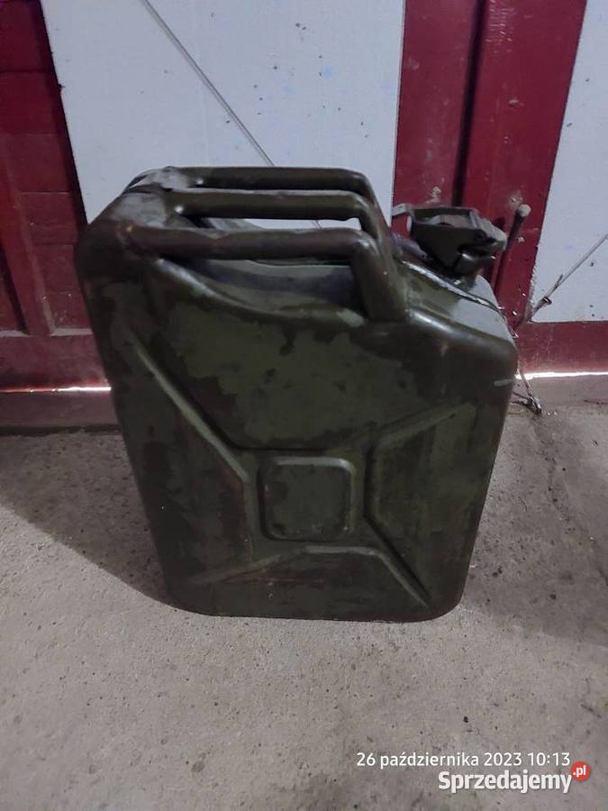 Kanister metalowy 20 litrow 10 Nysa