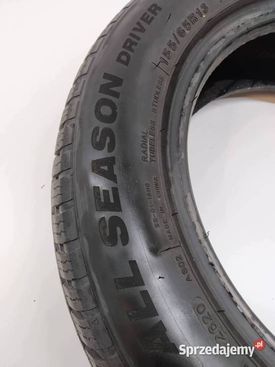 2x OPONA CAŁOROCZNA IMPERIAL ALL SEASON 15565R13 sprzedam