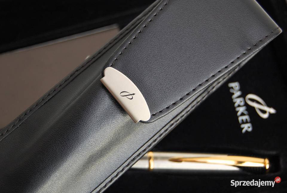 Pióro wieczne Parker Inflection stal złoto Biznes i Przemysł