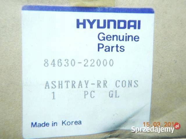 POPIELNICZKA TUNELU HYUNDAI ACCENT 9499