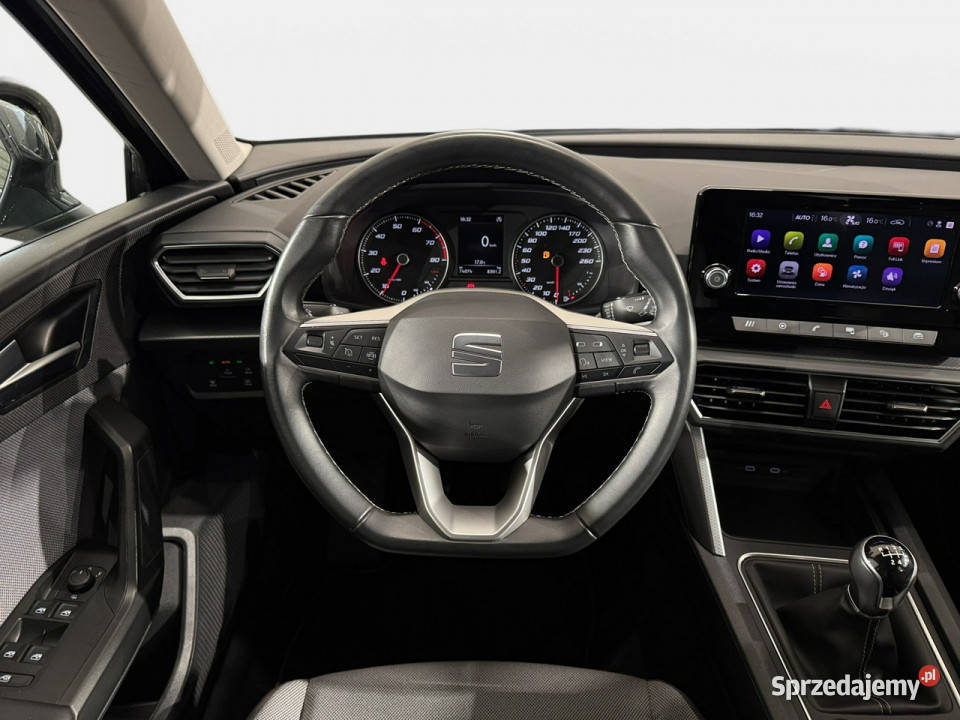 Seat Leon Sportstourer VAT 23 Style 15TSI 150 M6 światła LED małopolskie Myślenice