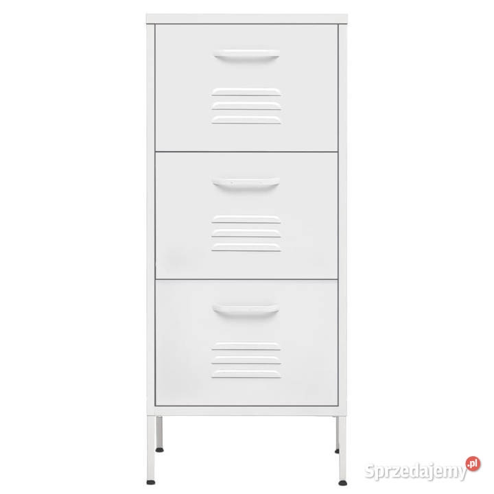 Szafka biała 425x35x1015 stalowa WM336188 mazowieckie Warszawa