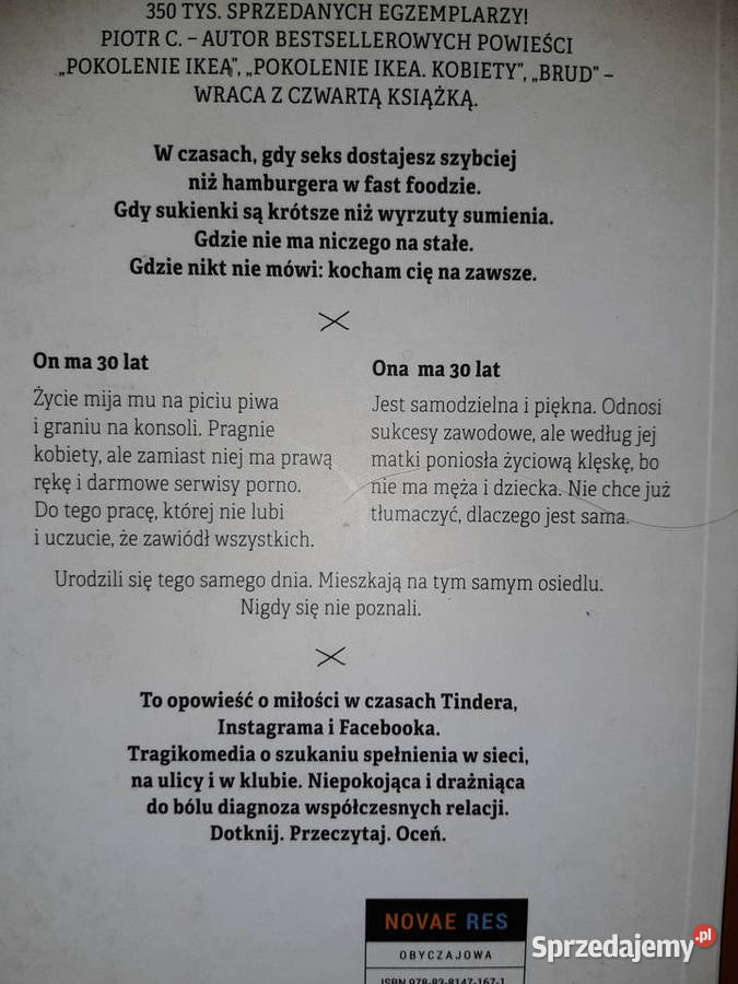 Pakiet dwóch książek Piotr C Sosnowiec sprzedam