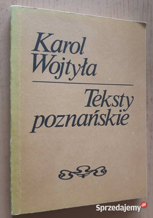 Karol Wojtyła Elementarz etyczny Suwałki