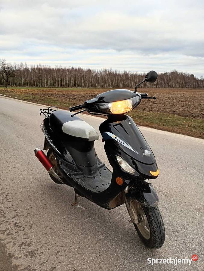 Skuter 50 sprawny czarny Wistka