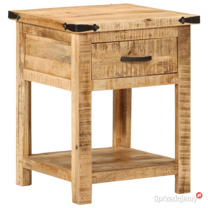 Szafka nocna 40x40x50 lite drewno mango WM372716 sprzedam