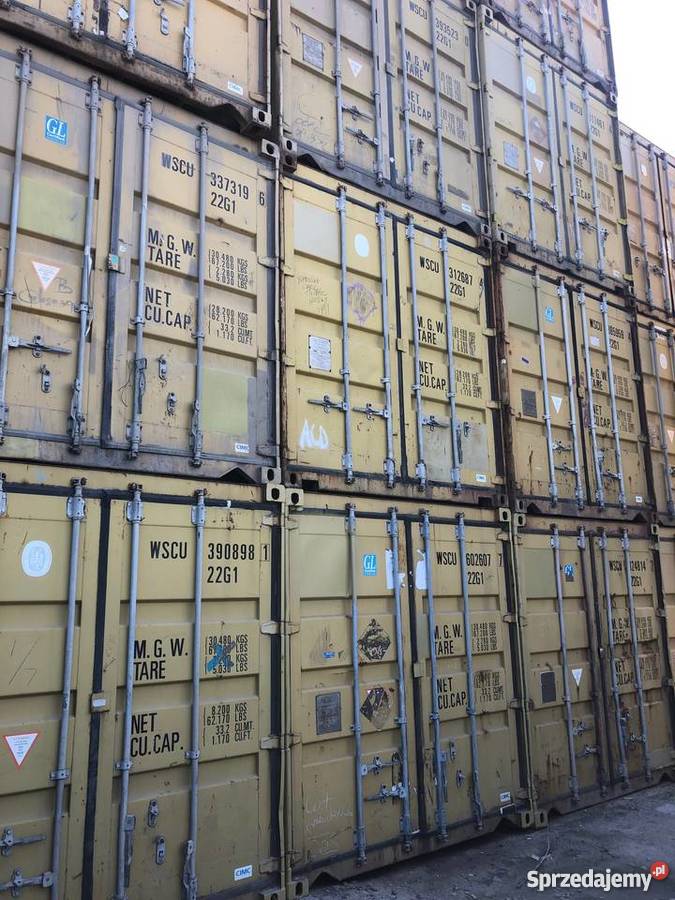 Kontener magazynowy 20 DC 6 metrów Magazynowanie Warszawa
